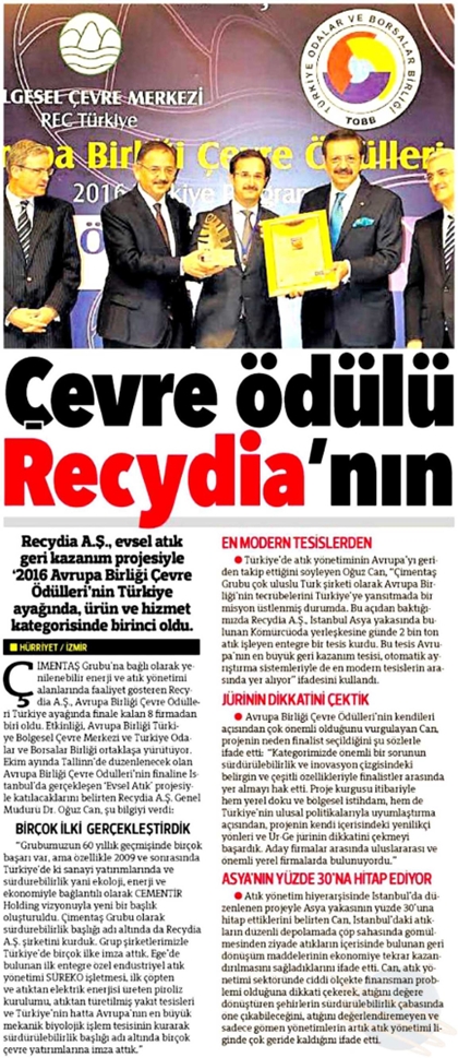 cevre_odulu_recydianın